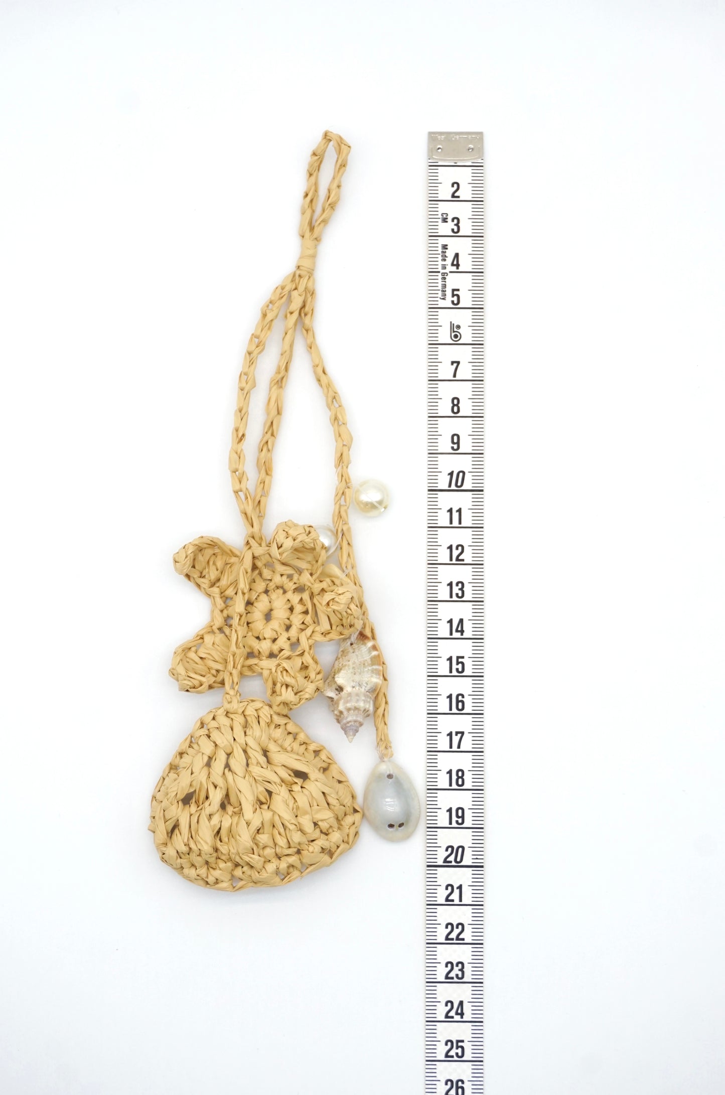 Neutral Seashell & Turtle Woven Accessory Pack