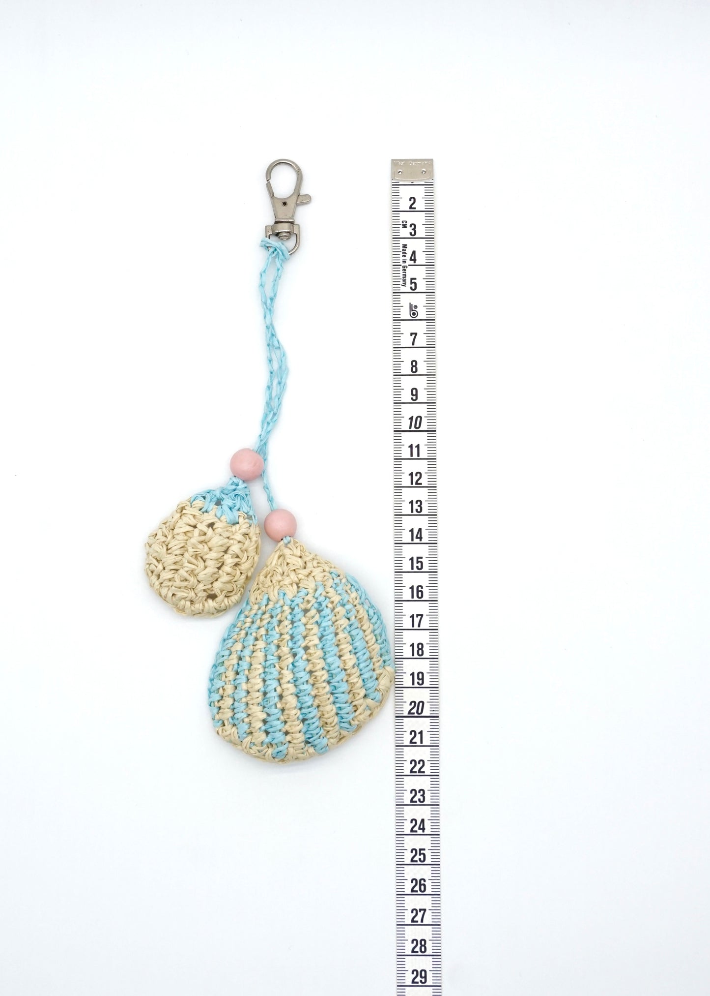 Pastel Beach Shell Bag Accessory