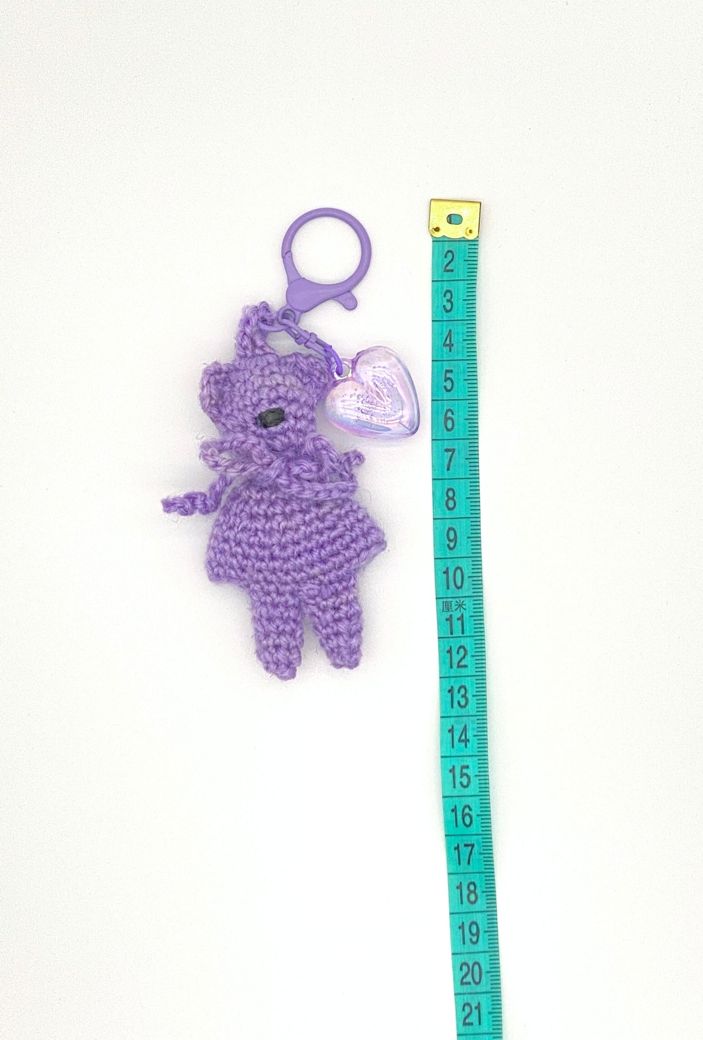 Lavender Love Bear Charm