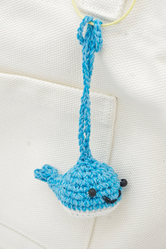 Ocean Whale Bag Pendant