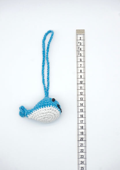 Ocean Whale Bag Pendant