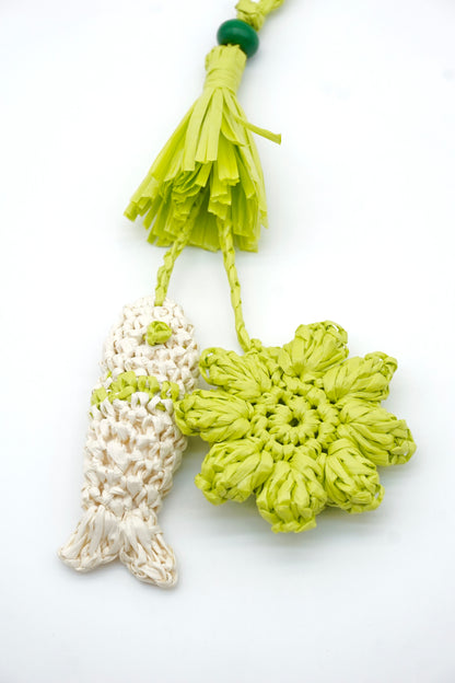 Fresh Green Duo Woven Accessory