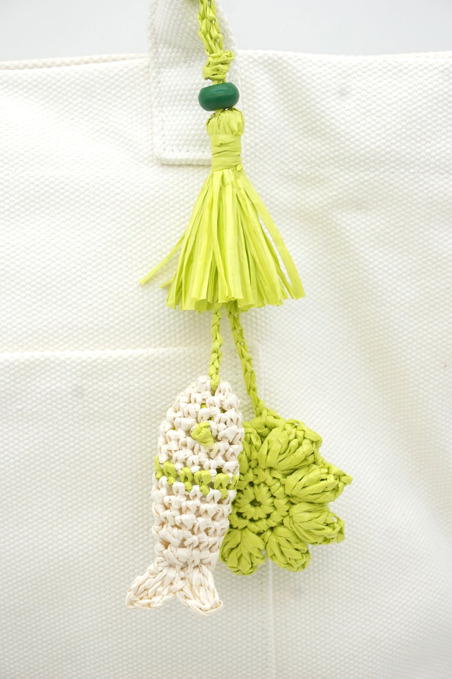 Fresh Green Duo Woven Accessory