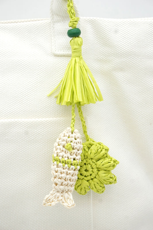Fresh Green Duo Woven Accessory