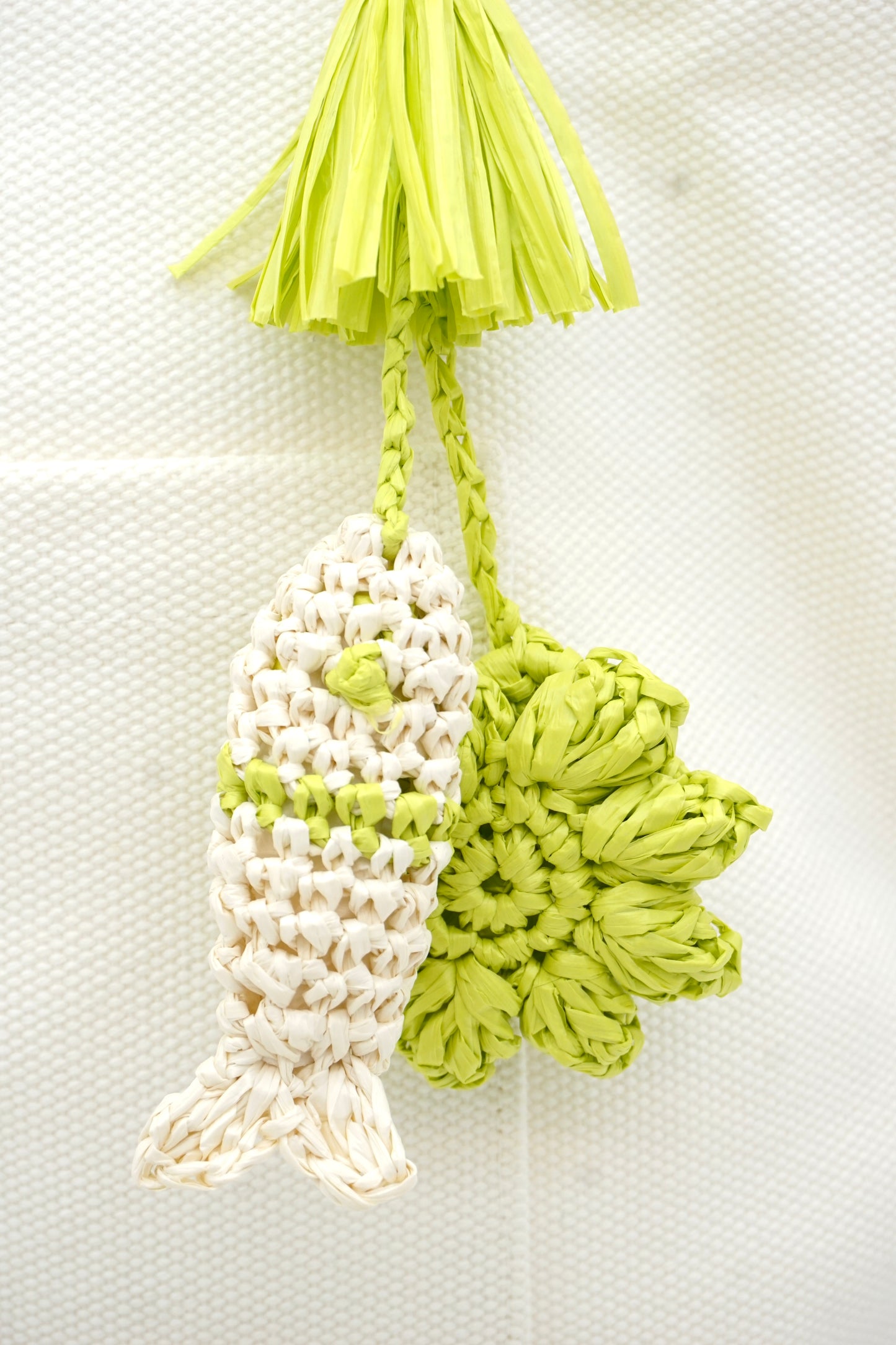 Fresh Green Duo Woven Accessory