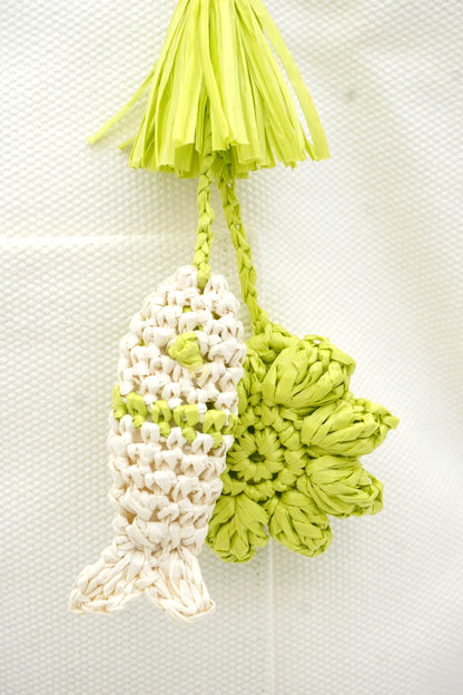 Fresh Green Duo Woven Accessory