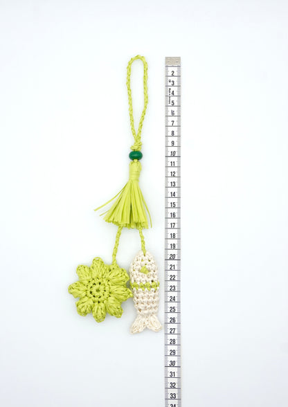 Fresh Green Duo Woven Accessory