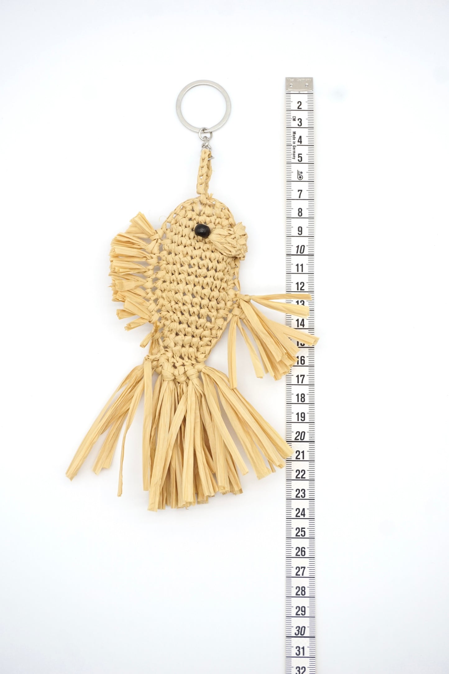 Coastal Tassel Fish Tote Pendant