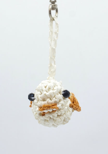 Paper Cord Sparrow Charm