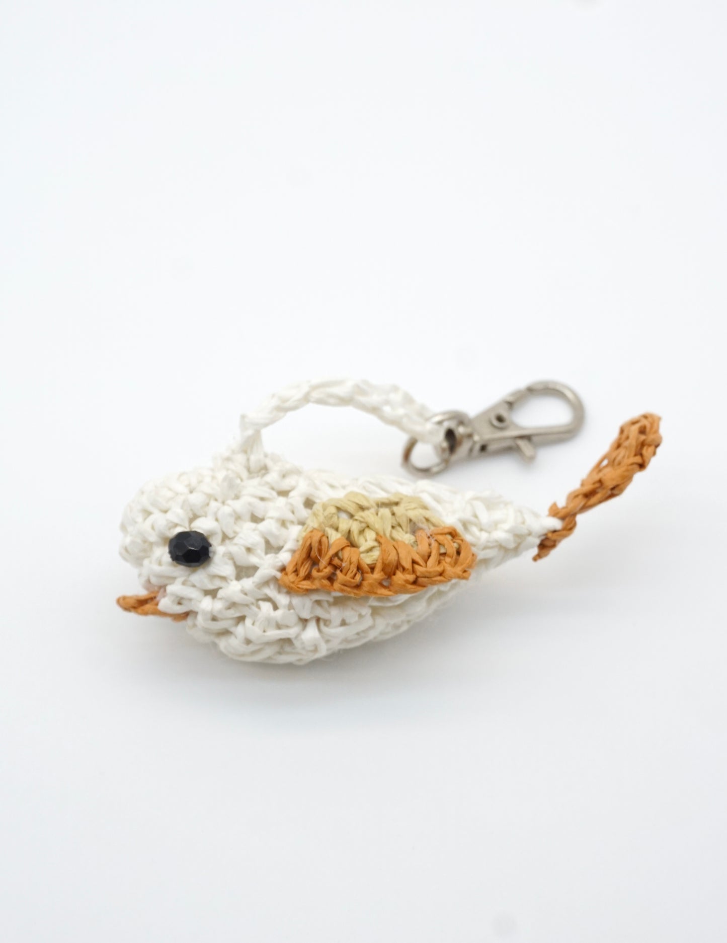 Paper Cord Sparrow Charm