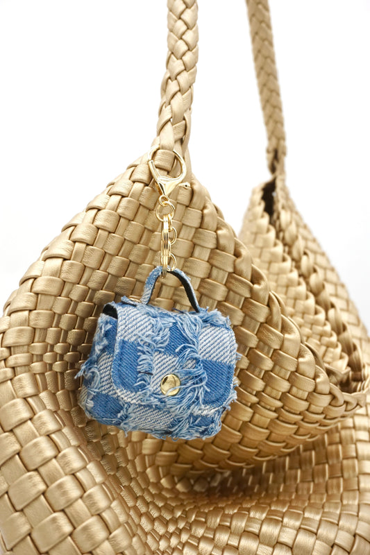 Mini handbag pendant, headphone bag, keychain pendant decorative item
