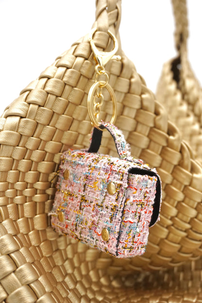 Mini handbag pendant, headphone bag, keychain pendant decorative item
