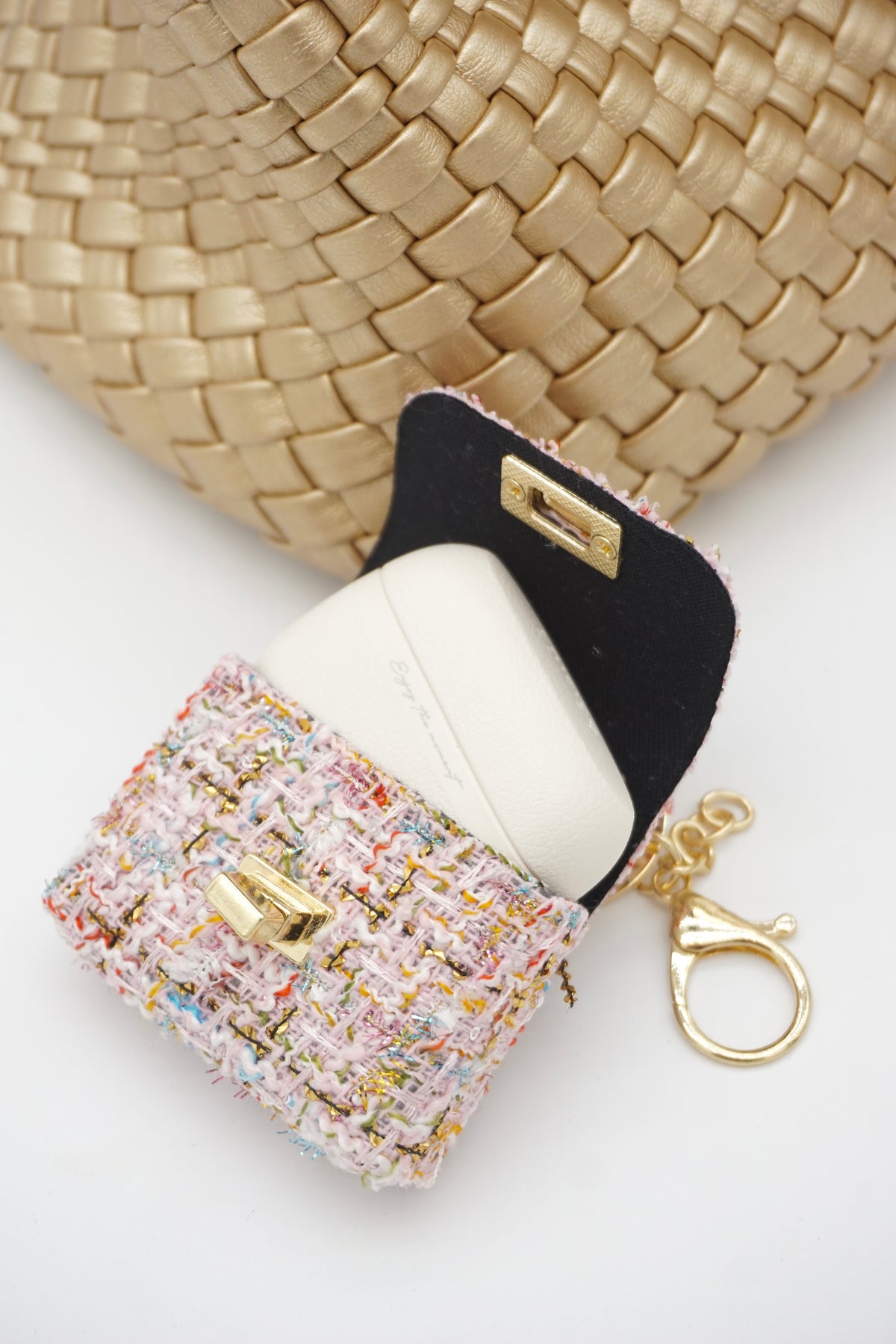 Mini handbag pendant, headphone bag, keychain pendant decorative item