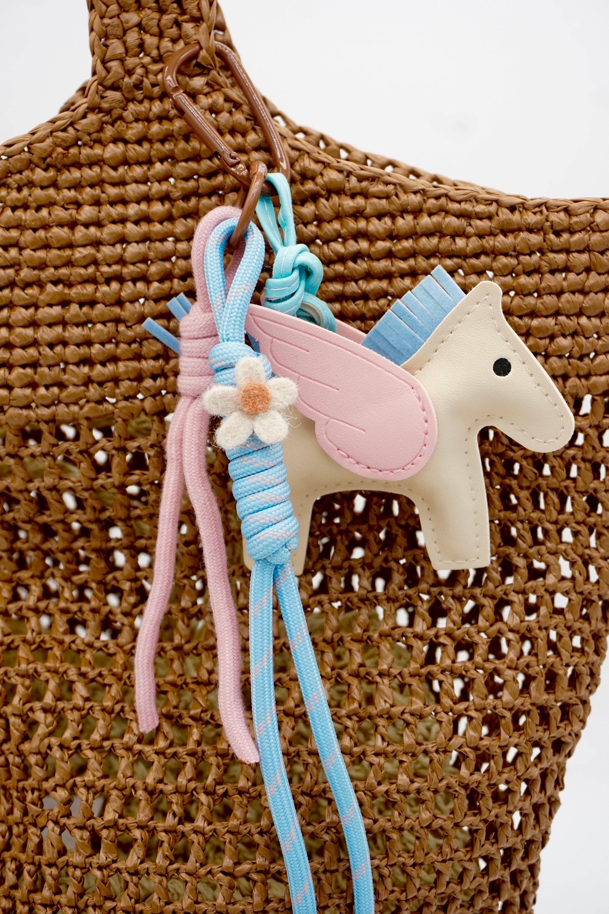 Pastel Angel Pony Bag Charm Bag Charm Keychain