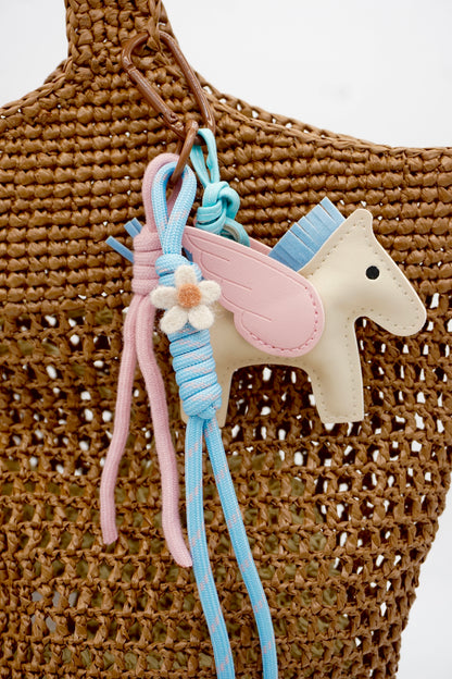 Pastel Angel Pony Bag Charm Bag Charm Keychain