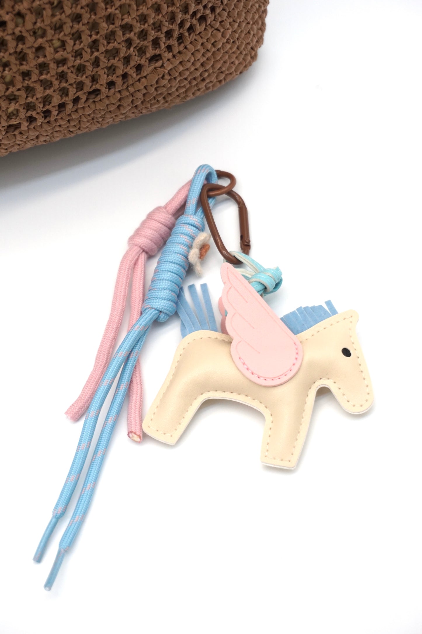 Pastel Angel Pony Bag Charm Bag Charm Keychain