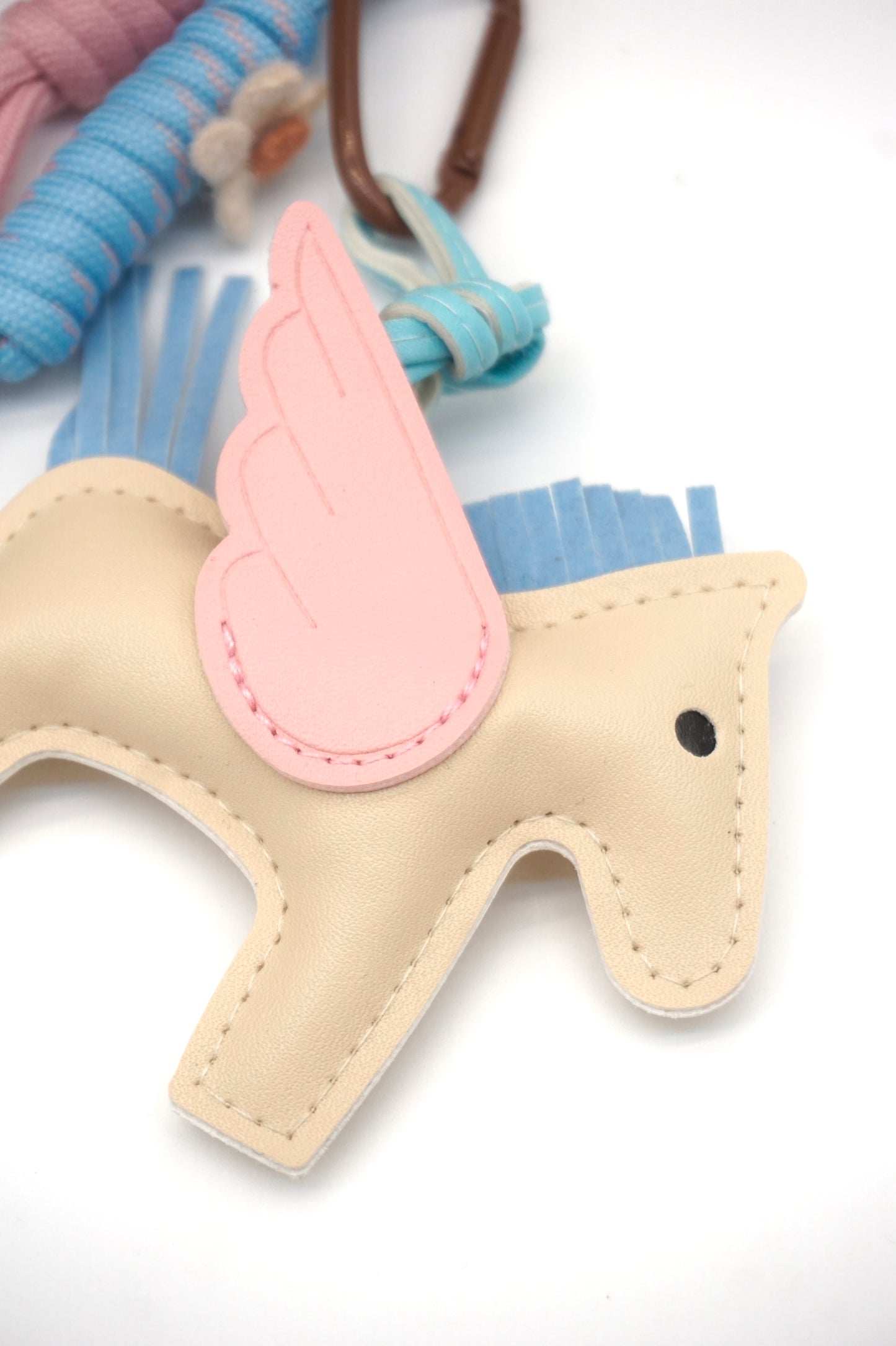 Pastel Angel Pony Bag Charm Bag Charm Keychain