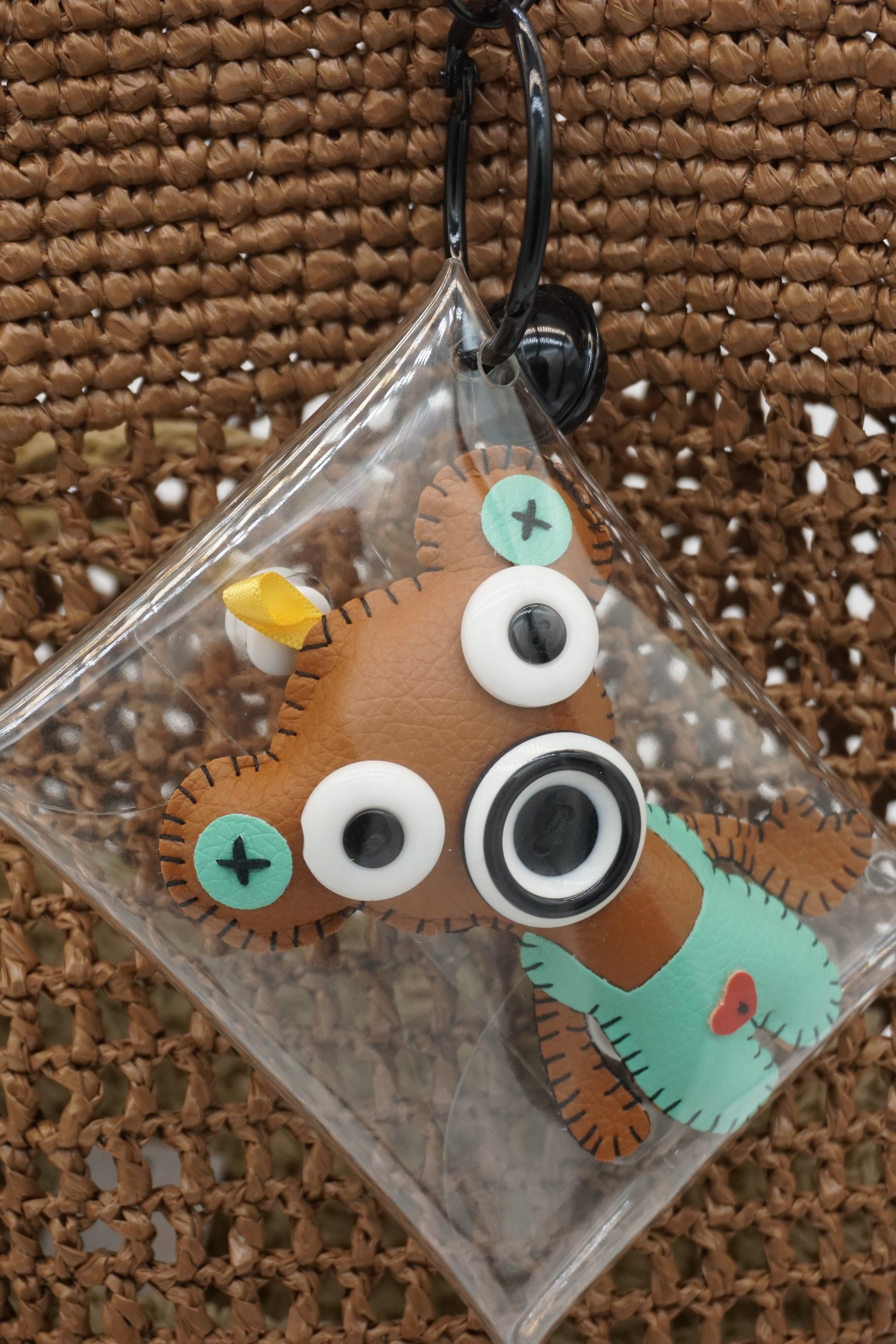 Eye Monster Pouch Charm Bear Pouch Charm