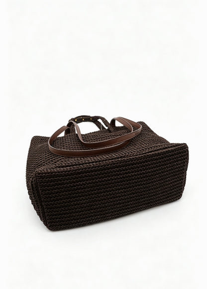 Handwoven Natural Raffia Straw Tote Bag, Large Summer Beach Market Shoulder Bag