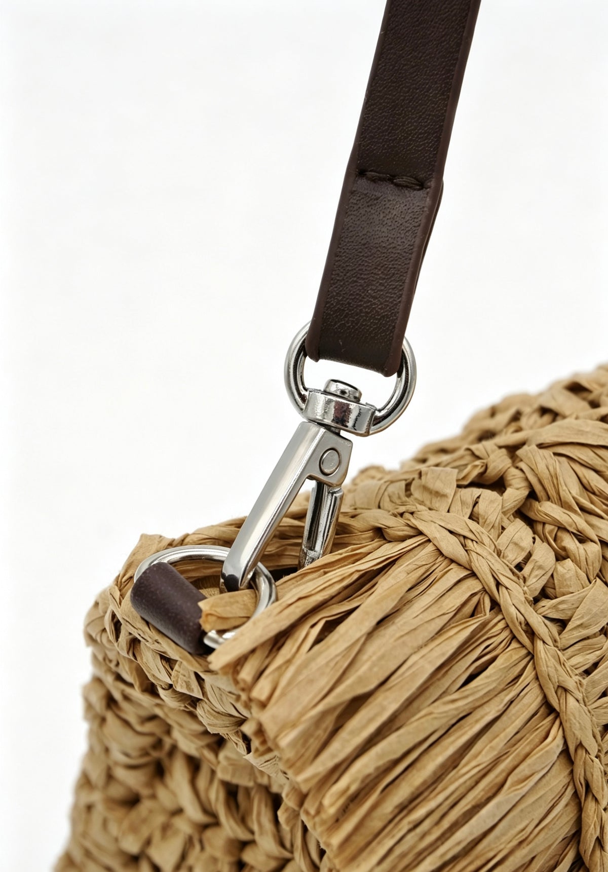Fringe Straw Crossbody Clutch – Textured Woven Flap Purse – 3 Color Boho Shoulder Handbag
