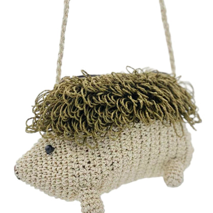 Handmade Hedgehog Crossbody Bag