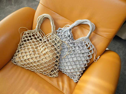 Lurex Mesh Tote