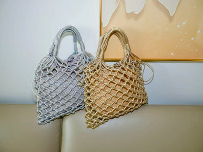 Lurex Mesh Tote