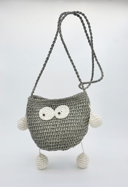 Paper Staring Pebble Crossbody Bag