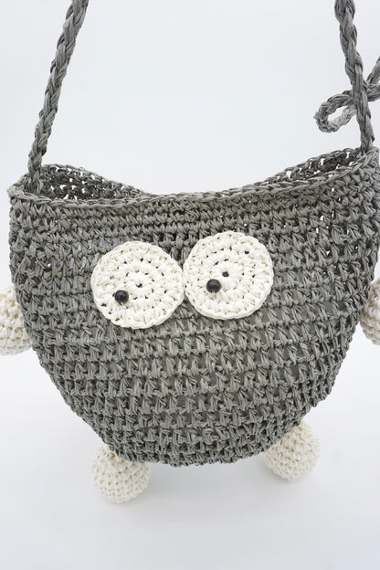 Paper Staring Pebble Crossbody Bag