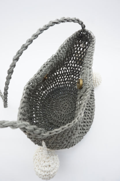 Paper Staring Pebble Crossbody Bag