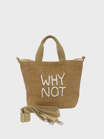 "Why Not" Paper Tote Bag Set