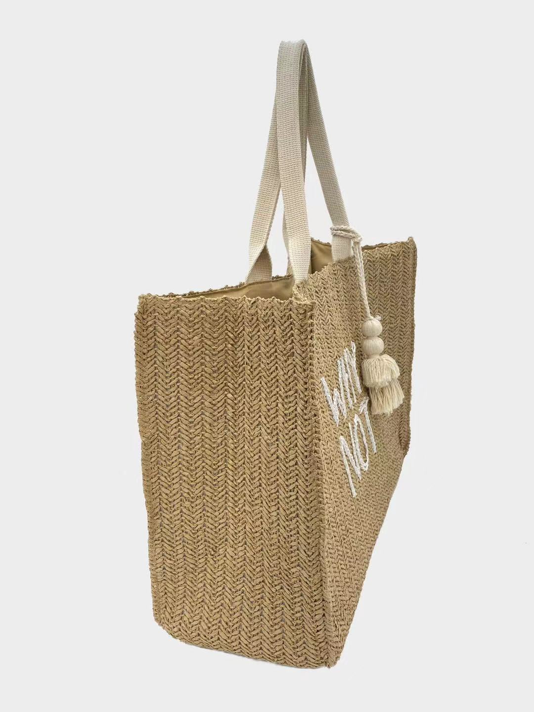 "Why Not" Paper Tote Bag Set