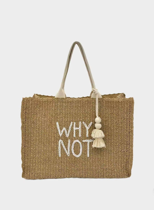 "Why Not" Paper Tote Bag Set