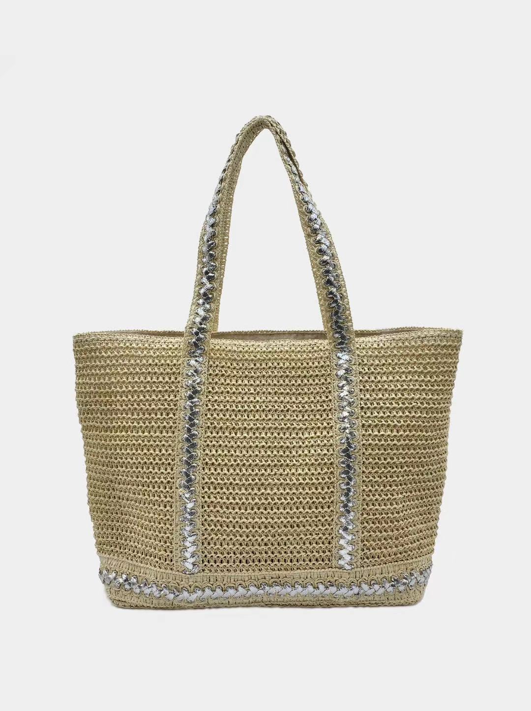 Starfish Sequin Paper Tote Bag Set