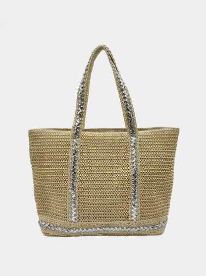 Starfish Sequin Paper Tote Bag Set