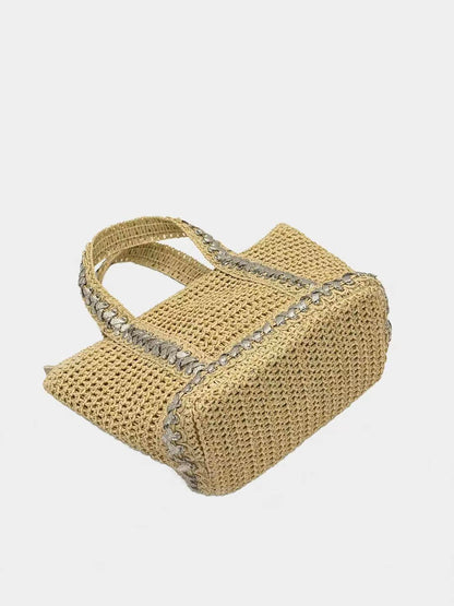 Starfish Sequin Paper Tote Bag Set