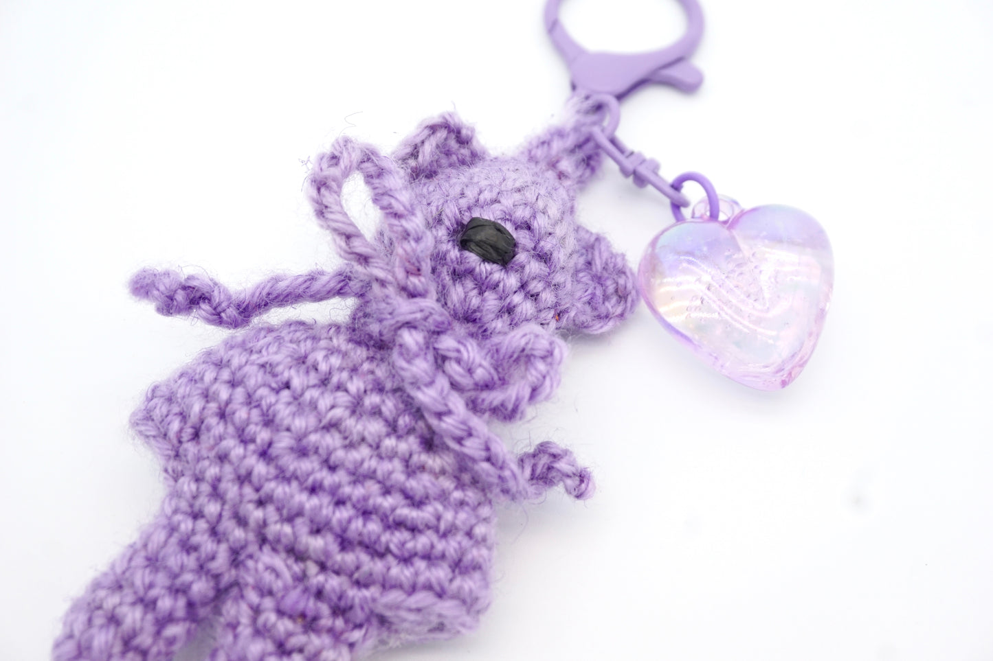 Lavender Love Bear Charm