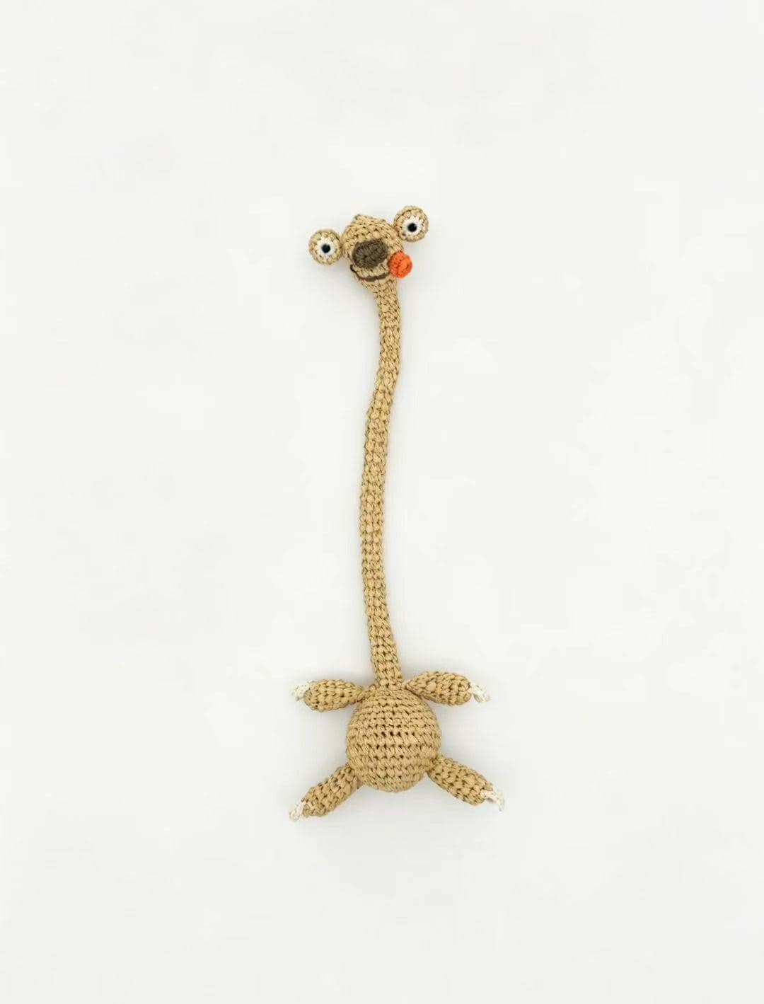 Hand Crochet Long Neck Dinosaur Car Hanging Ornament
