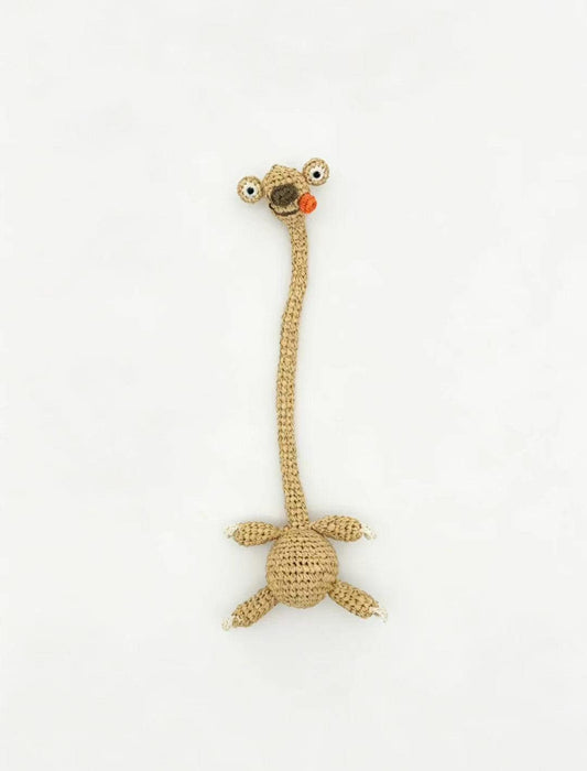Hand Crochet Long Neck Dinosaur Car Hanging Ornament